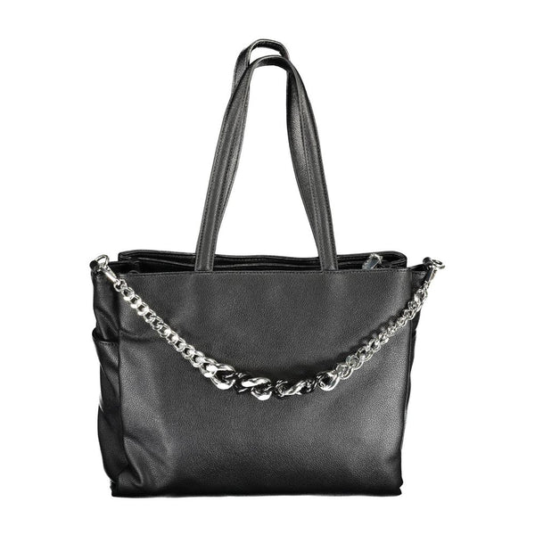 Black Polyethylene Handbag BYBLOS