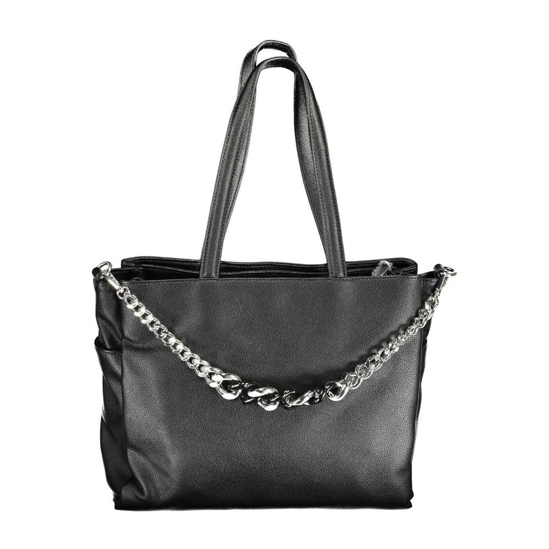 Black Polyethylene Handbag BYBLOS