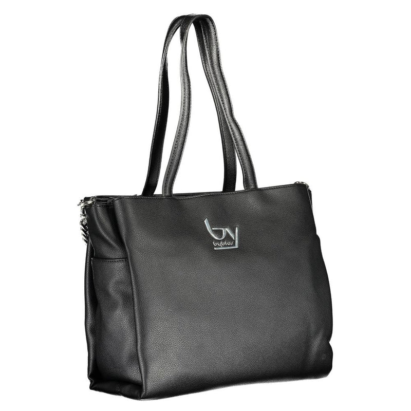Black Polyethylene Handbag BYBLOS