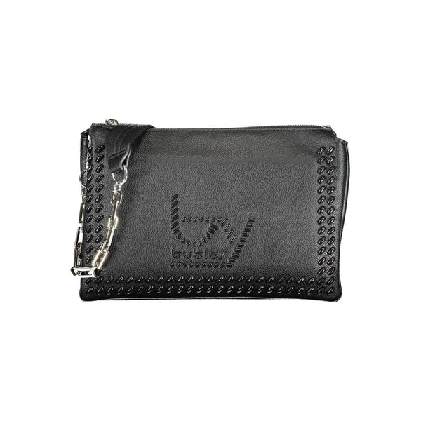 Black Polyethylene Handbag BYBLOS