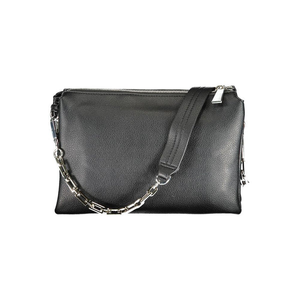 Black Polyethylene Handbag BYBLOS