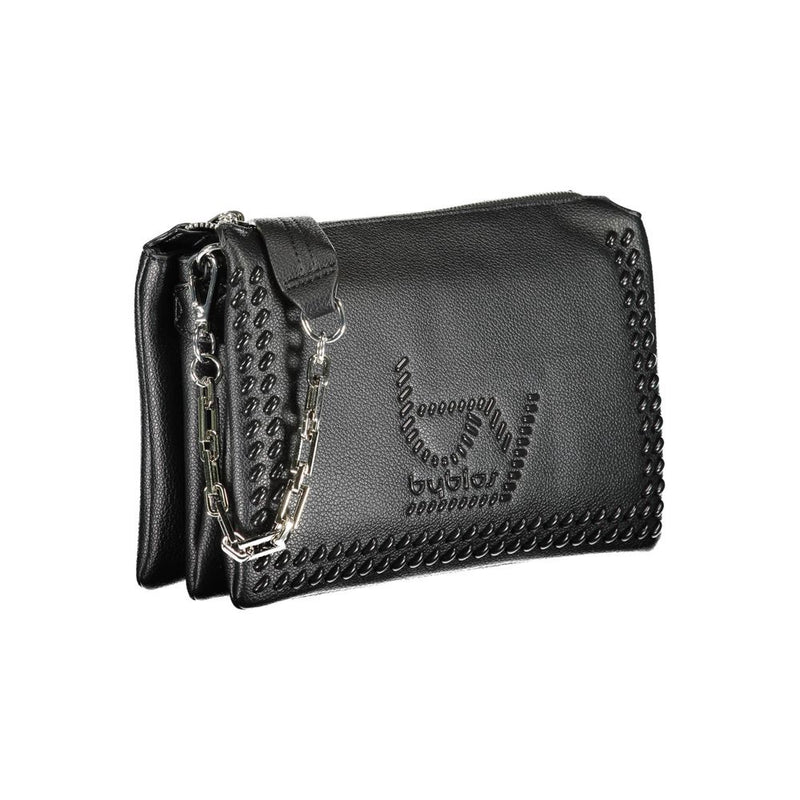Black Polyethylene Handbag BYBLOS