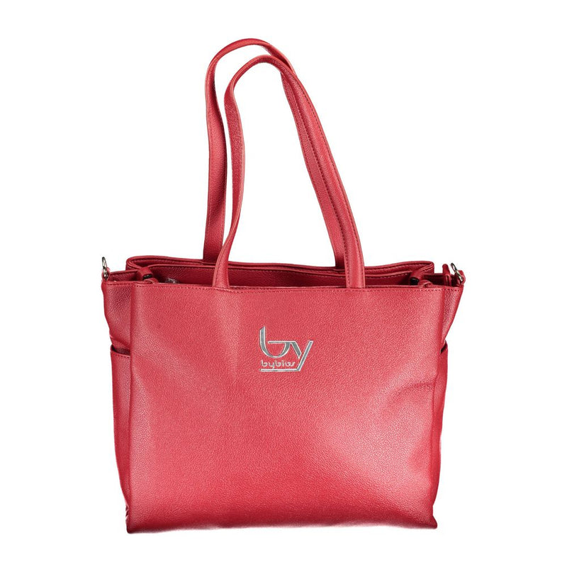 Red Polyethylene Handbag BYBLOS