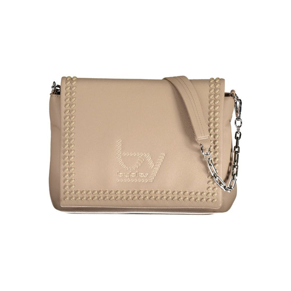 Beige Polyethylene Handbag BYBLOS