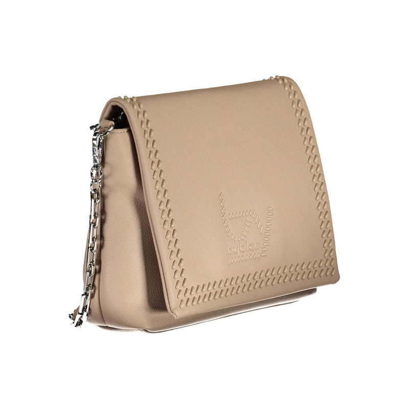 Beige Polyethylene Handbag BYBLOS