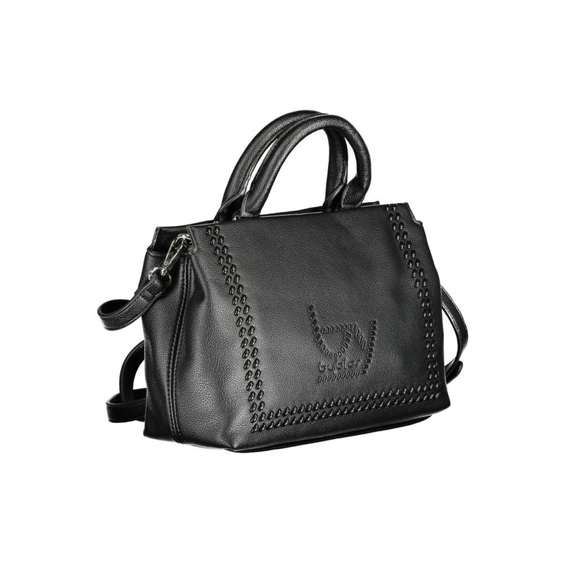 Black Polyethylene Handbag BYBLOS