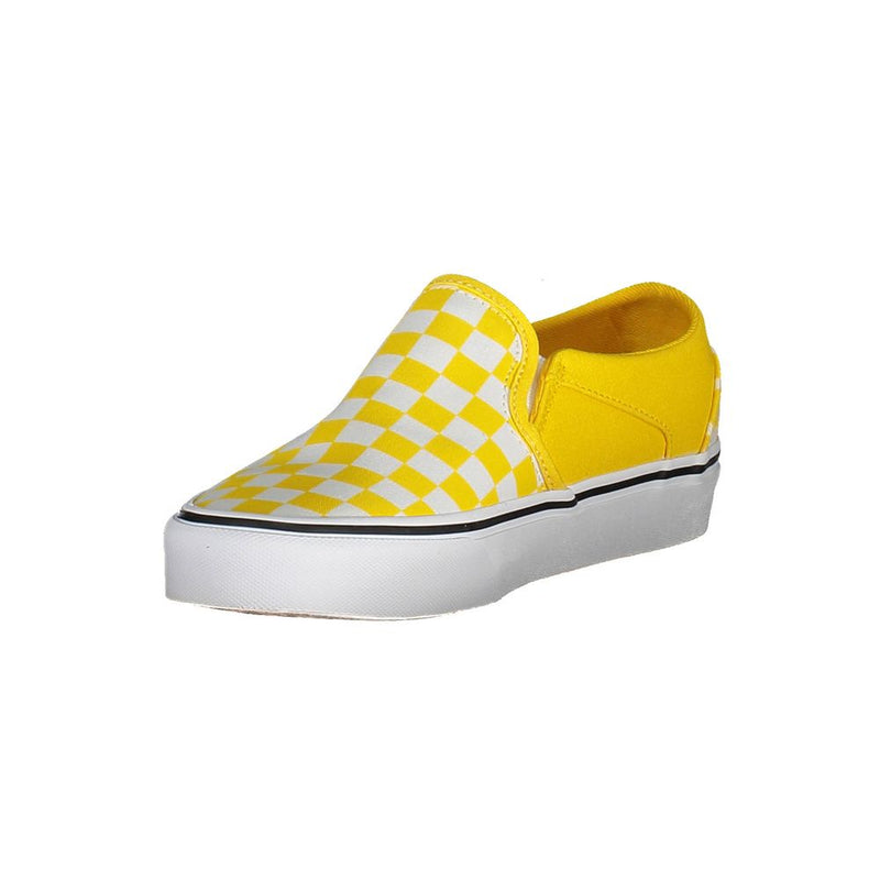 Yellow Polyester Sneaker Vans