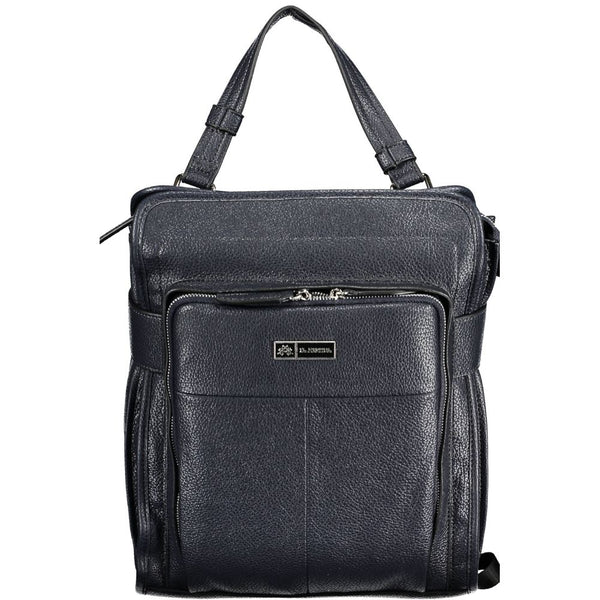 Blue Polyethylene Backpack La Martina