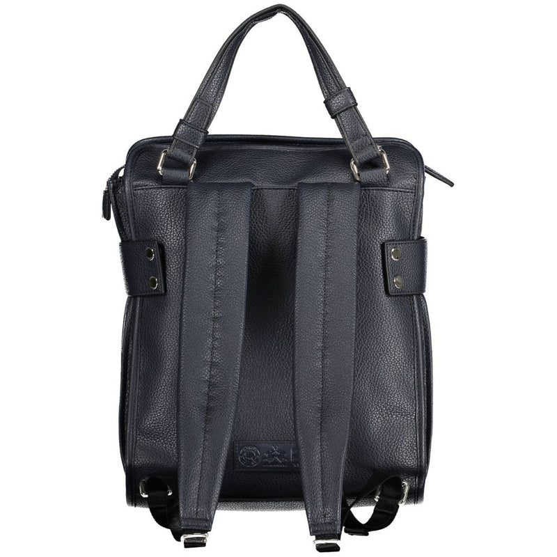 Blue Polyethylene Backpack La Martina