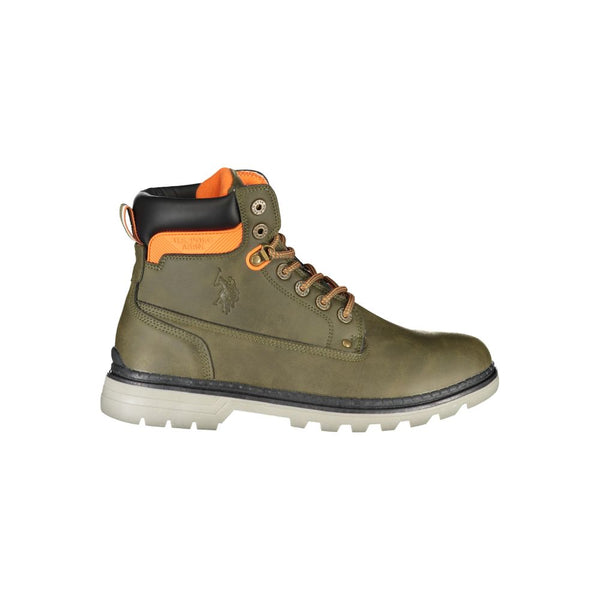 Green Polyester Boot U.S. POLO ASSN.