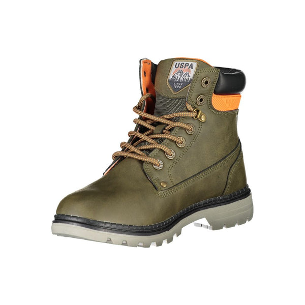 Green Polyester Boot U.S. POLO ASSN.
