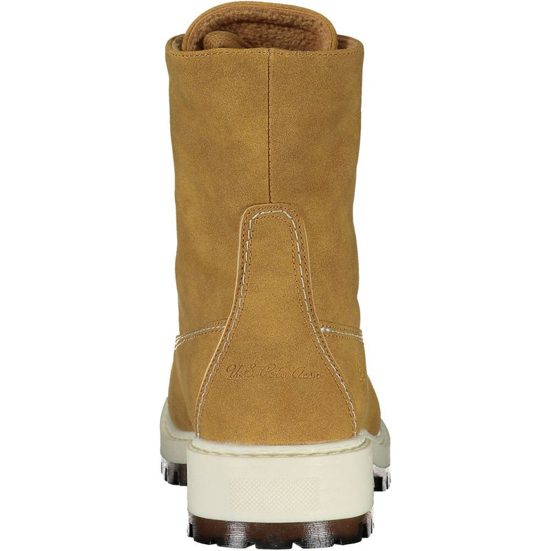 Brown Polyester Boot U.S. POLO ASSN.