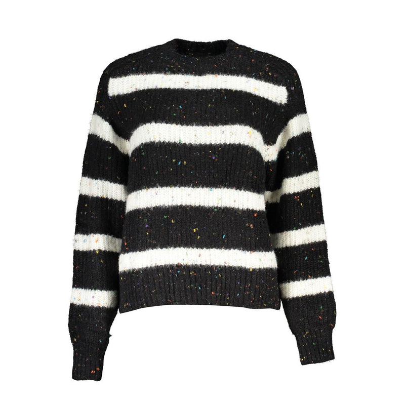 Black Polyester Sweater Desigual