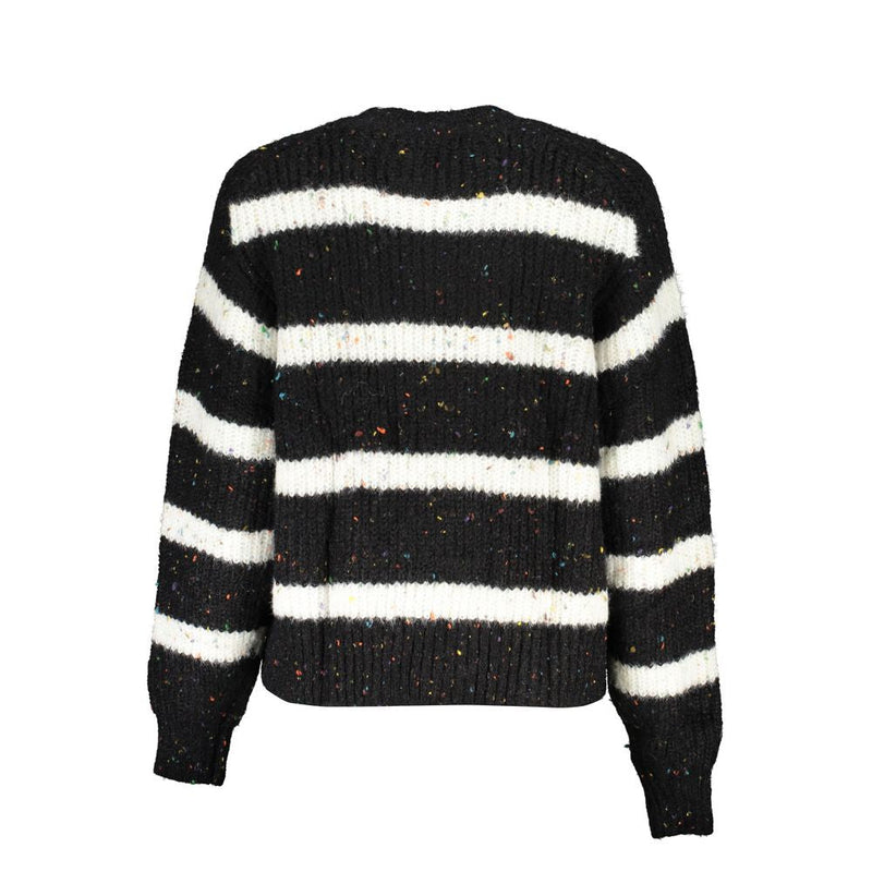 Black Polyester Sweater Desigual