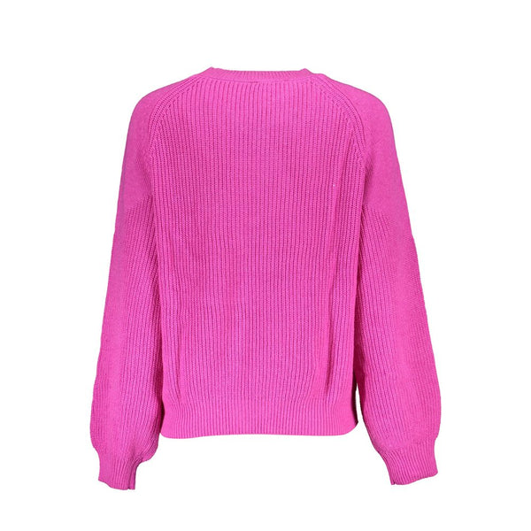 Pink Fabric Sweater Desigual