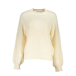 White Fabric Sweater Desigual