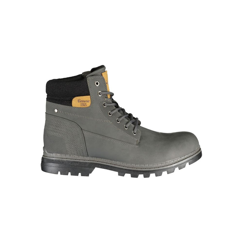 Gray Polyester Boot Carrera