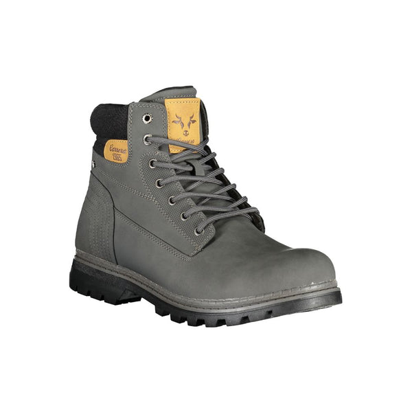 Gray Polyester Boot Carrera