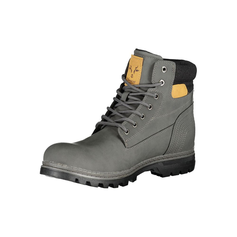 Gray Polyester Boot Carrera