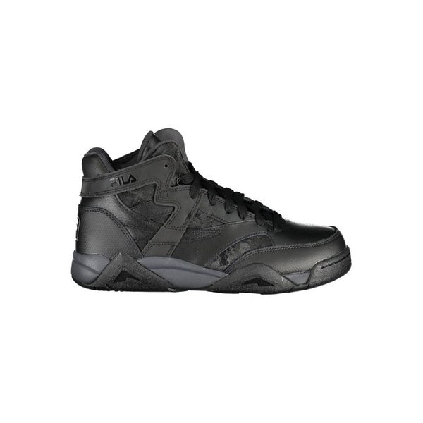 Black Polyester Sneaker Fila