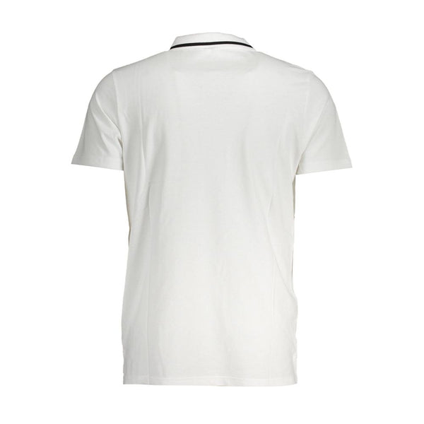 White Cotton Polo Shirt Fila