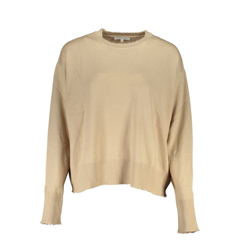 Beige Fabric Sweater Patrizia Pepe