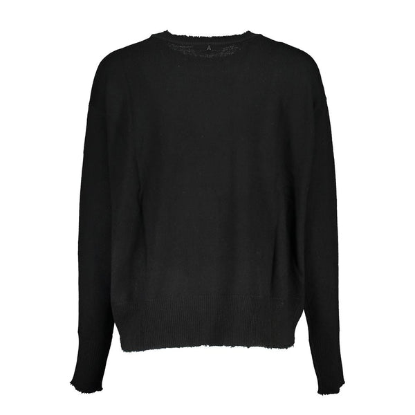 Black Fabric Sweater Patrizia Pepe