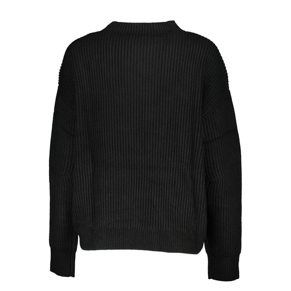 Black Fabric Sweater Patrizia Pepe