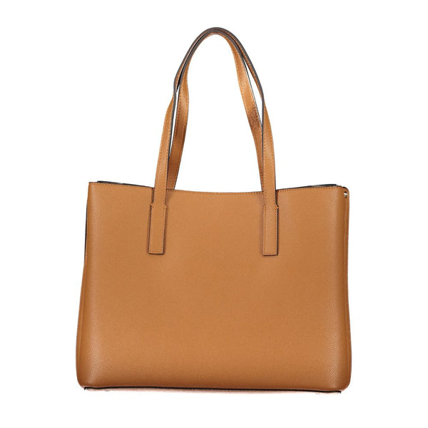 Brown Polyethylene Handbag Guess Jeans