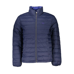 Blue Polyamide Jacket La Martina