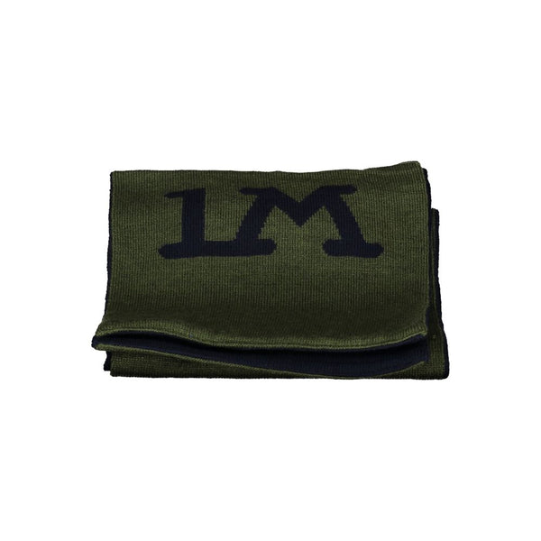 Green Polyester Scarf La Martina