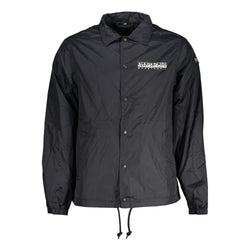 Black Polyester Jacket Napapijri