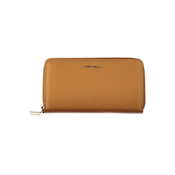 Brown Leather Wallet Coccinelle