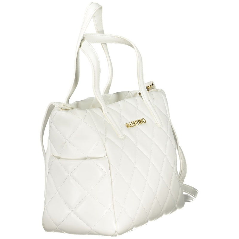White Polyethylene Handbag Mario Valentino