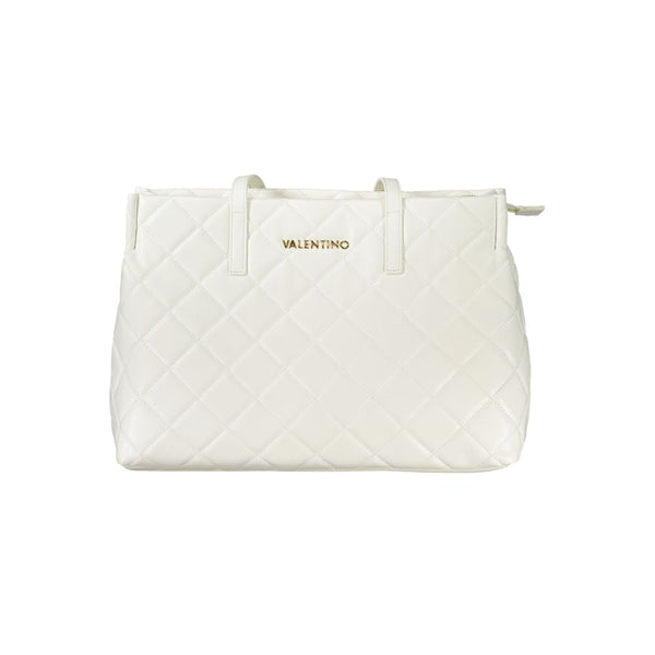 White Polyethylene Handbag Mario Valentino