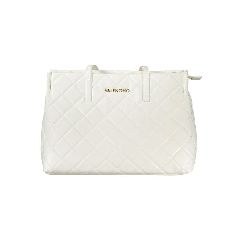 White Polyethylene Handbag Mario Valentino