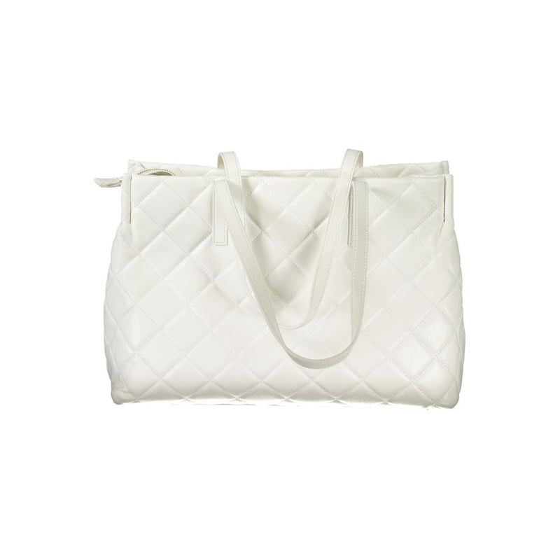 White Polyethylene Handbag Mario Valentino