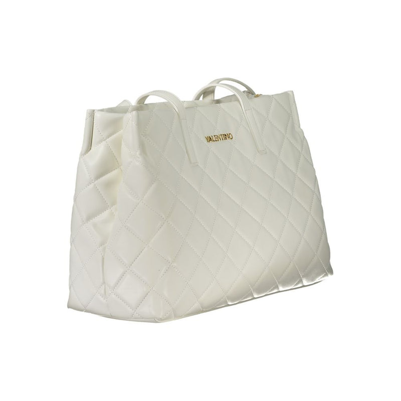 White Polyethylene Handbag Mario Valentino
