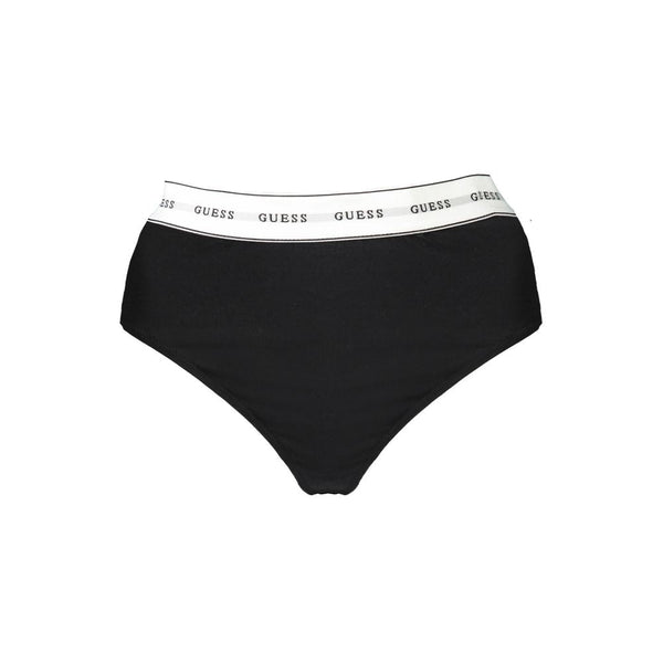 Black Cotton Underwear Guess Jeans