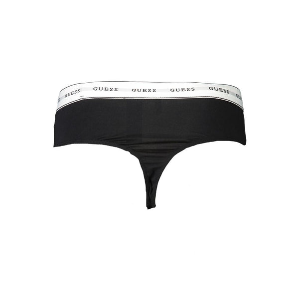 Black Cotton Underwear Guess Jeans