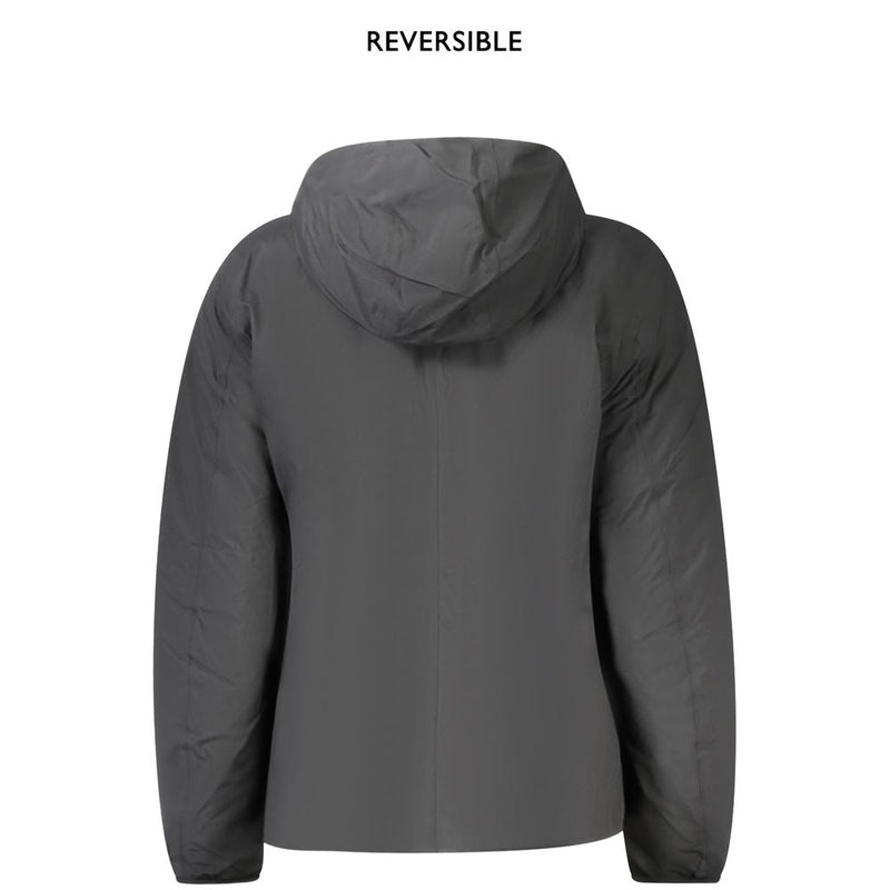 Black Polyamide Jackets & Coat K-WAY