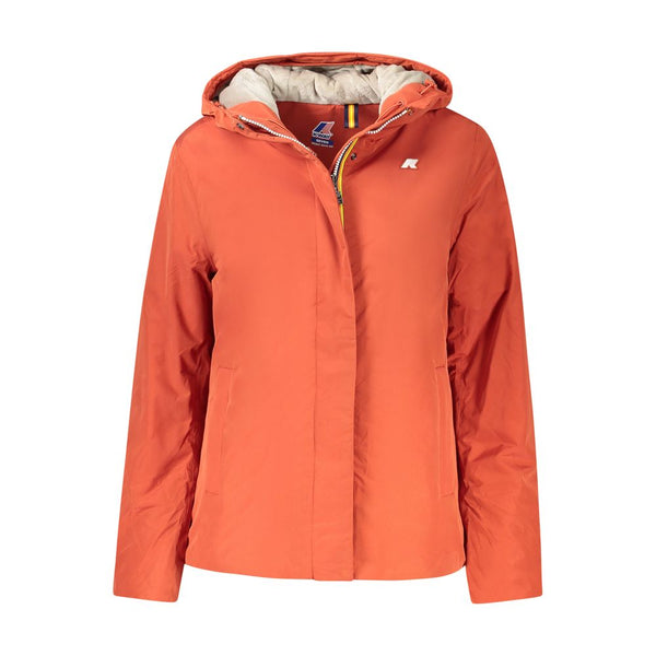 Red Polyamide Jackets & Coat K-WAY