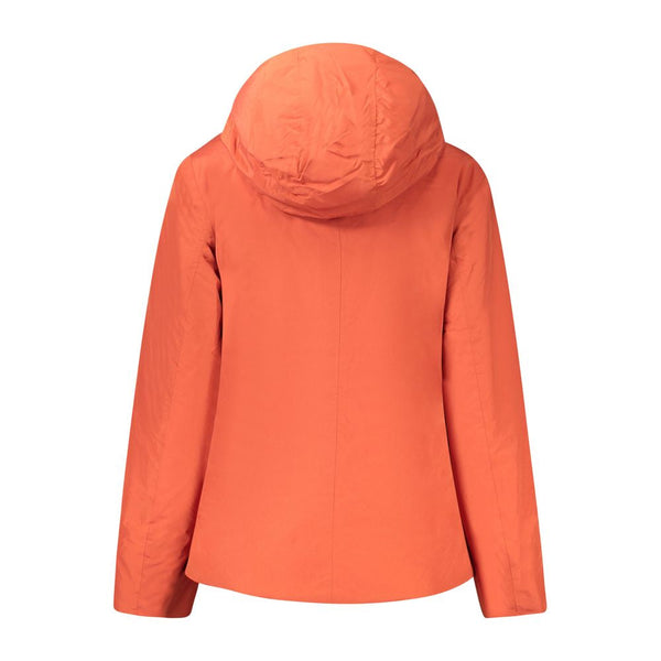 Red Polyamide Jackets & Coat K-WAY