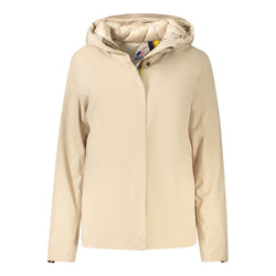 Beige Polyester Jackets & Coat K-WAY