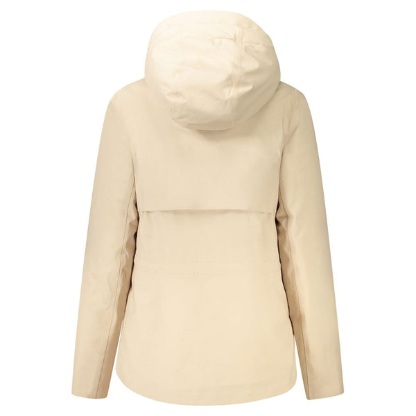 Beige Polyester Jackets & Coat K-WAY