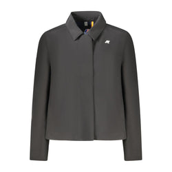 Black Polyester Jackets & Coat K-WAY
