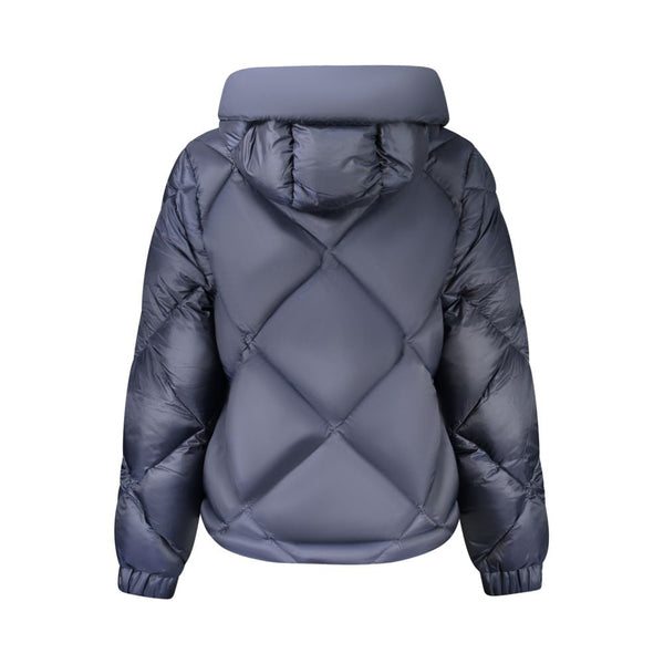 Blue Polyester Jackets & Coat K-WAY