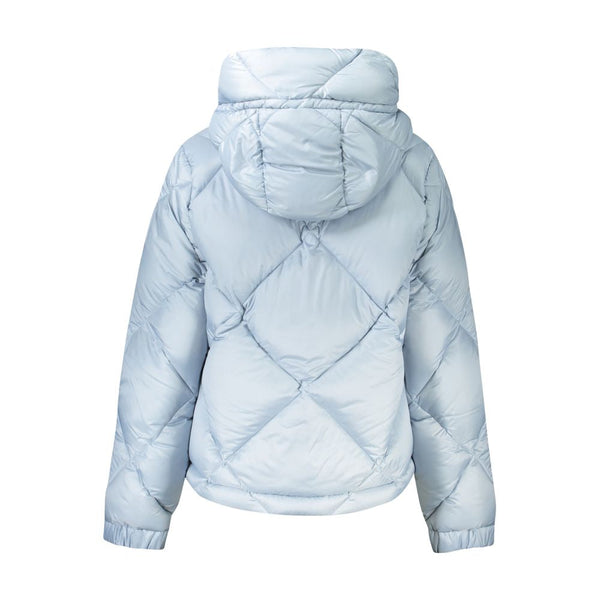 Blue Polyester Jackets & Coat K-WAY