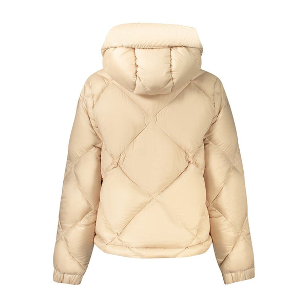 Beige Polyester Jackets & Coat K-WAY