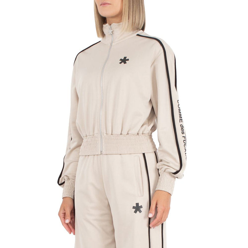 Beige Cotton Sweater Comme Des Fuckdown